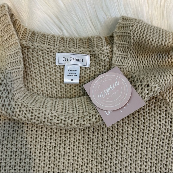 Boutique Dot Sweater (NWT) - Picture 4 of 5